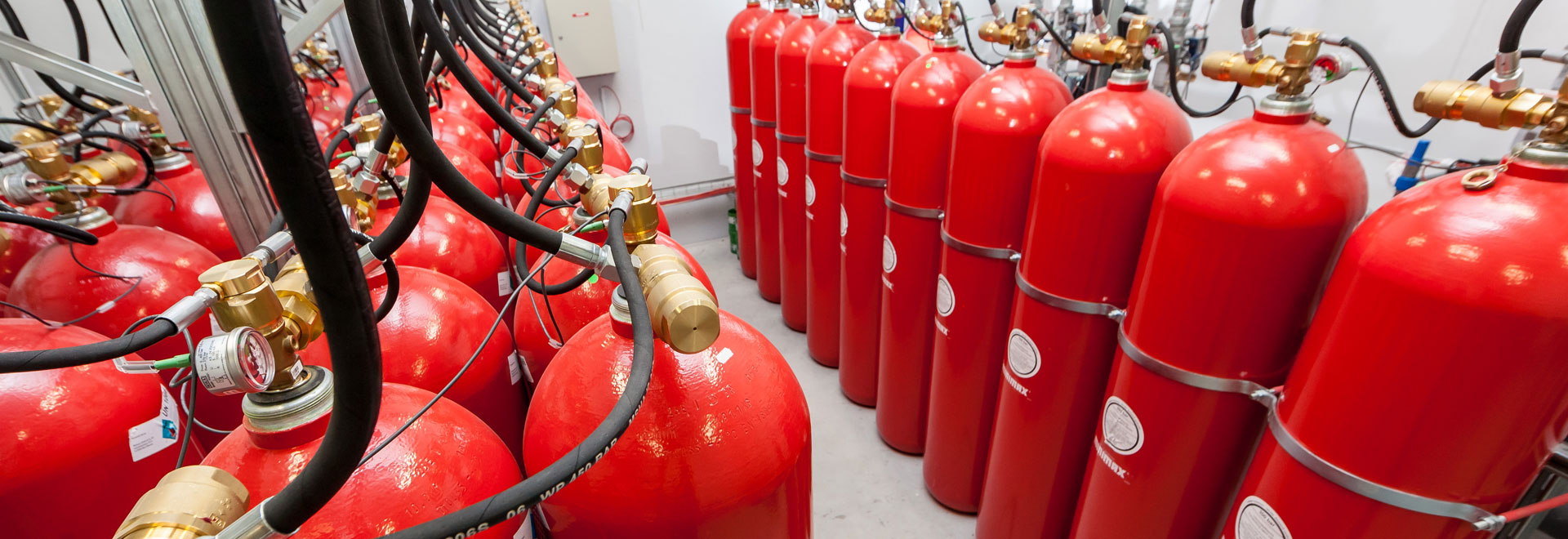 Gaslöschanlage im DOKOM21 Rechenzentrum
