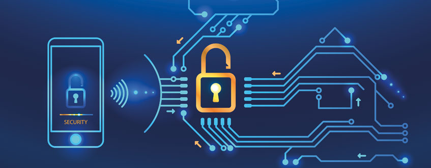 Schützt Ihr Netzwerk und beschleunigt Ihre Anwendungen Grafische Darstellung eines gesicherten Netzwerkes