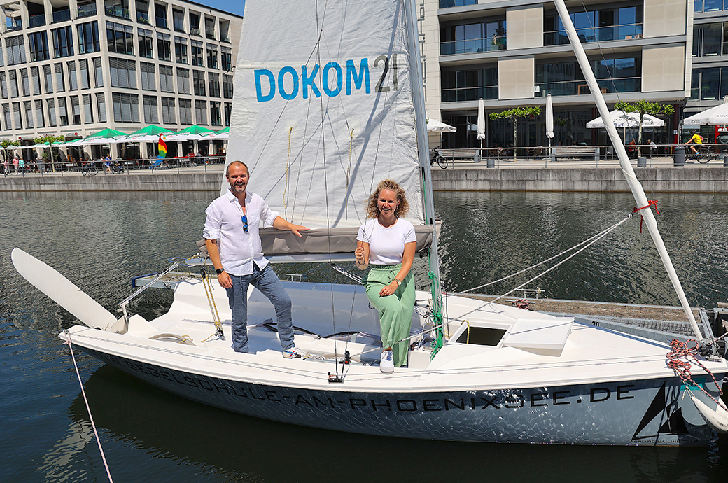 DOKOM21 sponsort Segelwoche